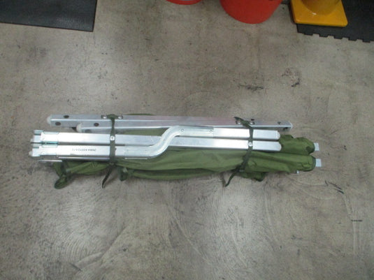 Used Military Style Aluminum Camping Cot