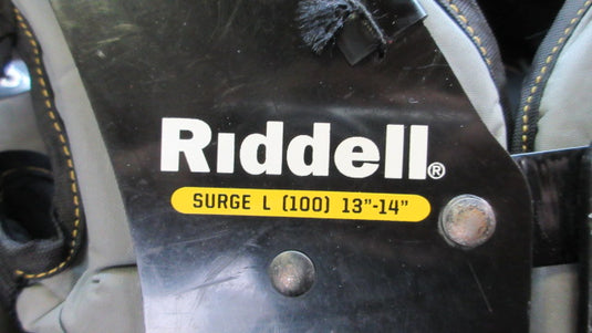 Used Riddell Power Surge Football Shoulder Pads - Youth Large 13"-14"