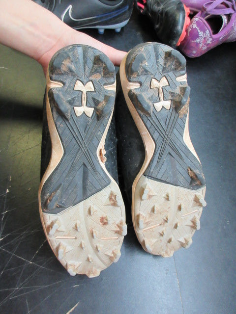 Load image into Gallery viewer, Used Under Armour Men's Harper 8 Mid RM Baseball Cleats - Size Youth 4.5
