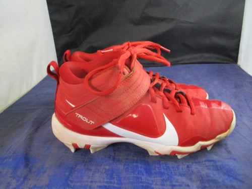 Used Nike Trout Cleats Youth Size 3 - wear