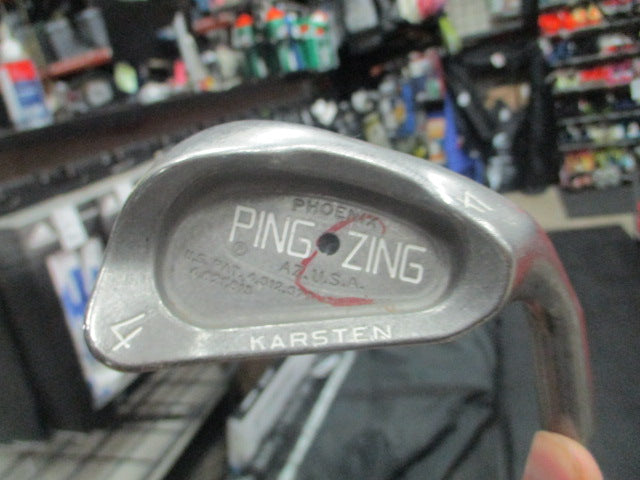 Load image into Gallery viewer, Used Ping Zing Karsten Black Dot 4 Iron - RH
