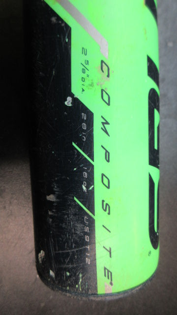 Used Rawlings Threat 28" -12 Composite USA Baseball Bat