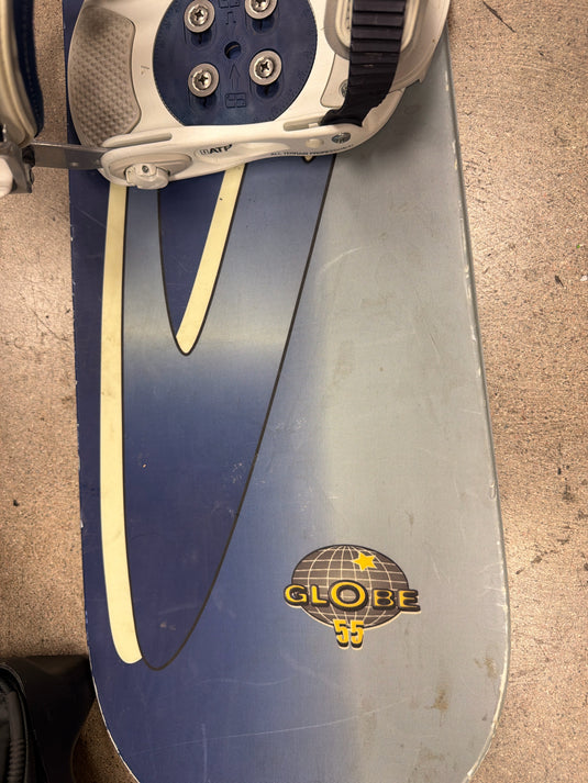 Used Oxygen Globe 55 157cm Snowboard w/ Forum Bindings