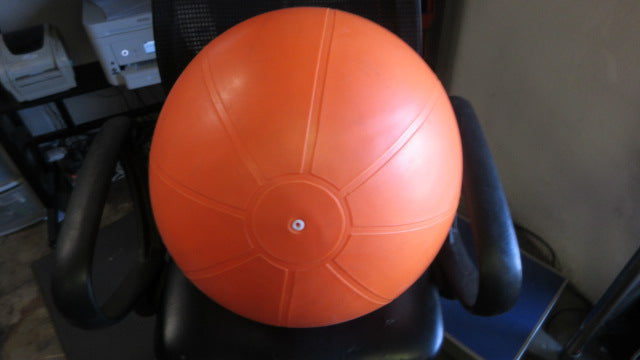 Load image into Gallery viewer, Used Gofit 55cm Orange Exercise Ball
