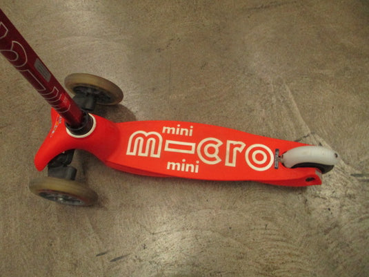 Used Micro Mini Red Scooter