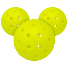 New Franklin X-40 Outdoor Pickleballs Optic - 3 Pack