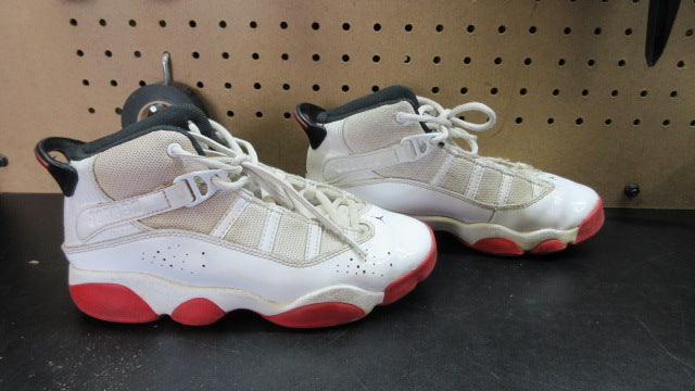 Load image into Gallery viewer, Used Jordan 6 Rings Shoes - Size Youth 3
