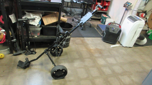 Load image into Gallery viewer, Used Tommy Armour Silver Scot TA-25 Golf Pull Cart- missing bottom strap
