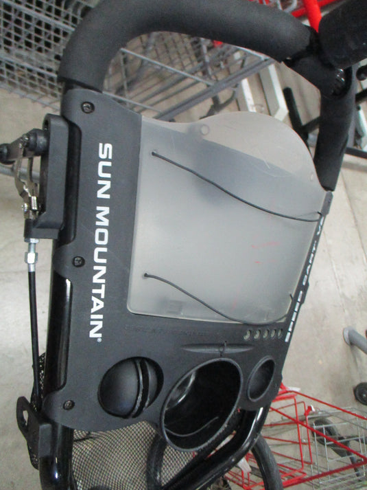 Used Sun Mountain Speed Cart V2 Golf Pull/Push Cart