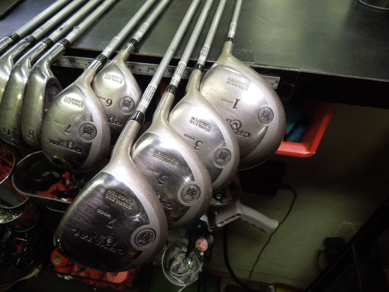 Load image into Gallery viewer, Used Lynx Crystal Cat 10pc Right Hand Ladies Golf Club Set
