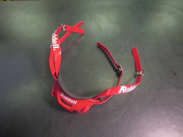 Load image into Gallery viewer, Used Riddell Red Gloss Chin Strap
