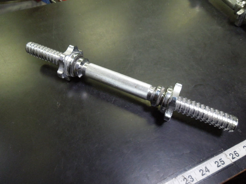 Load image into Gallery viewer, Used Standard Dumbbell Handle with Spinlocks
