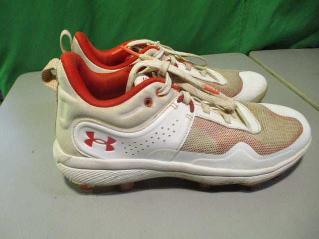 Load image into Gallery viewer, Used Under Armour Glyde Charged Size 7.5 Cleats
