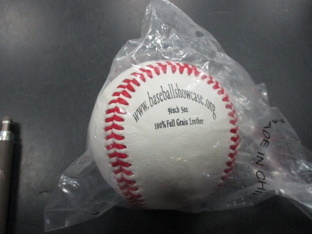 Load image into Gallery viewer, Official Baseball Showcase Full Grain Leather Baseball
