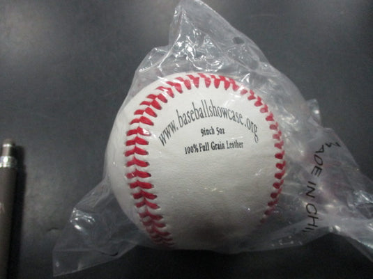 Official Baseball Showcase Full Grain Leather Baseball