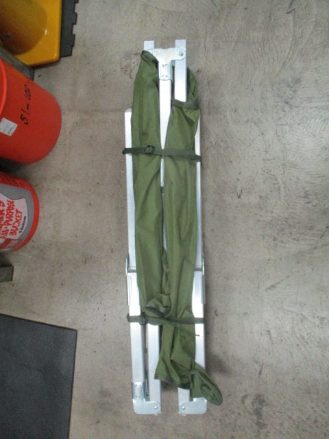 Load image into Gallery viewer, Used Military Style Aluminum Camping Cot
