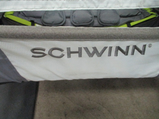 Used Schwinn Pacific Cycle Lumina Reflective Double Bike Trailer W/ Attachment
