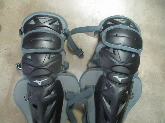 Mizuno Samurai Baseball Shin Guards Black 15.5