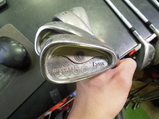 Used Lynx Crystal Cat 10pc Right Hand Ladies Golf Club Set