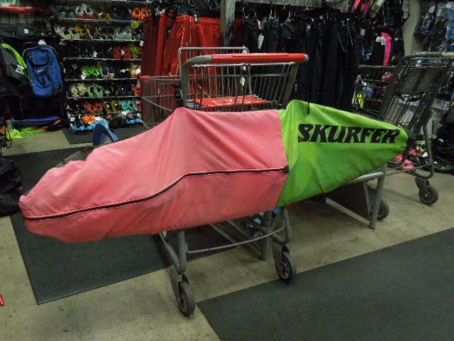 Load image into Gallery viewer, Vintage All Original Skurfer Rage Skurf Board Light Use With Carry Bag
