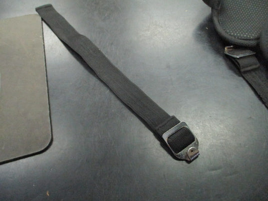 Used Catcher Shin Guard Replacement Strap in Black 1ct