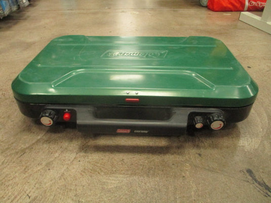 Used Coleman EvenTemp 3 Burner Propane Camping Stove
