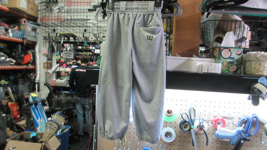 Used Wilson Elastic Bottom Baseball Pants - Size Youth Small