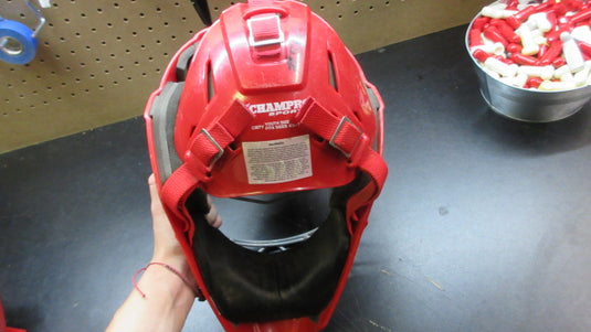 Used Champro Optimus Catchers Helmet - 6 1/2" - 7