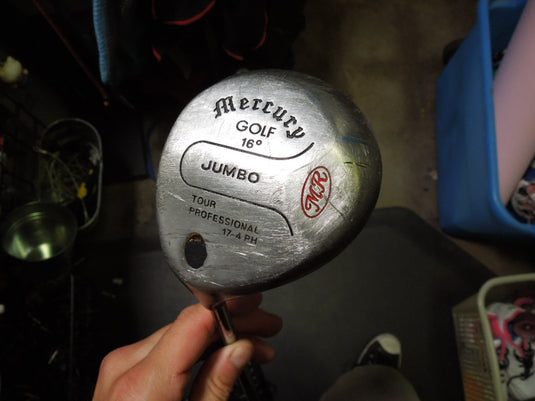 Used Mercury Golf Jumbo MR Tour Professional 16º Jumbo Left Hand 5 Wood