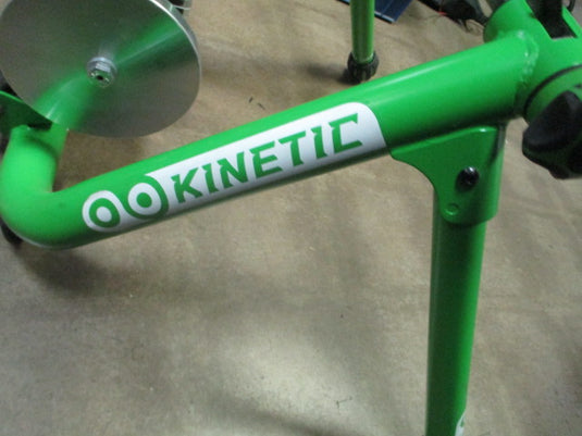 Used Kinetic Green Bicyle Trainer