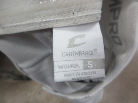 Used Champro White Softball Pants Size Women's Small