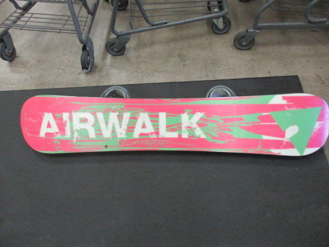 Load image into Gallery viewer, Used Airwalk 148CM Snowboard W/ Burton Freestyle Bindings
