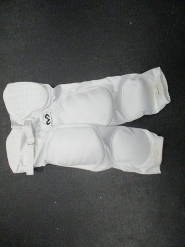 Used Mcdavid 7 Pad Integrated White Football Pants (Rip On Bottom)