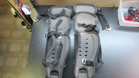 Used Diamond Catchers Shin Guards 13" *Missing Strap*