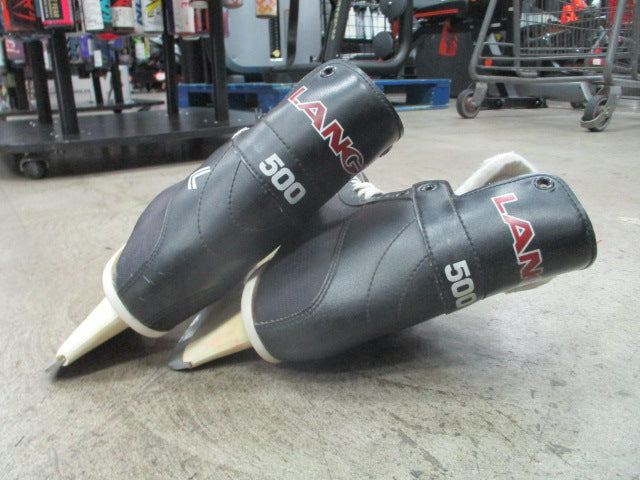 Load image into Gallery viewer, Used Lange 500 Hockey Skates Size 8
