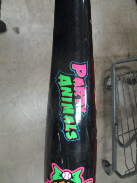 Load image into Gallery viewer, Used Louisville Slugger Savannah Bananas Party Animals (-13) 25" USA Teeball Bat
