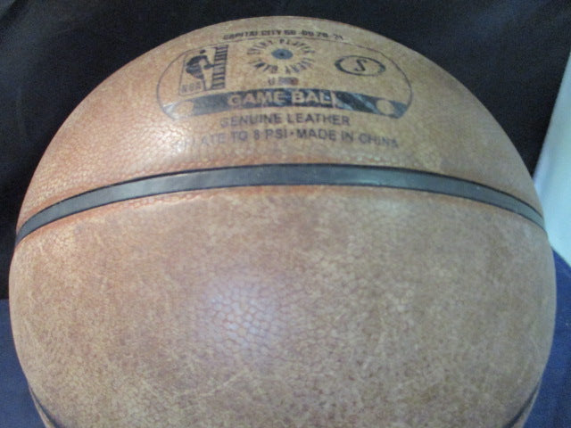 Load image into Gallery viewer, Used Spalding Official Leather Game Ball Capital City Go-Go 20-21
