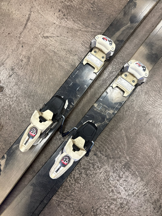 Used Line Prophet 90 Downhill Snow Skis With Market Bindings Size 179cm