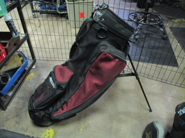Load image into Gallery viewer, Used Precept Convertible Golf Bag in Maroon
