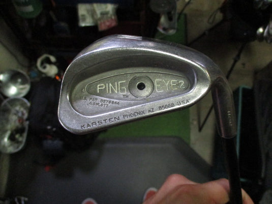 Used PING Eye 2 Black Dot Right Hand 6pc Iron Set 6-9i, S-Ww