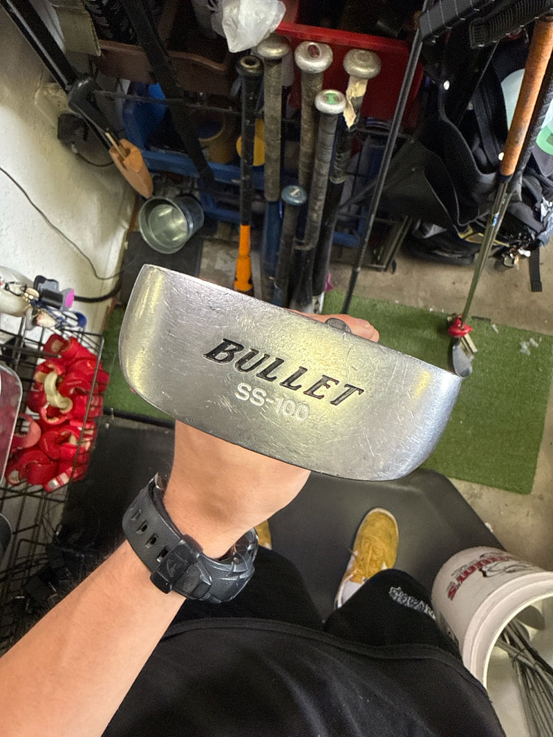 Load image into Gallery viewer, Used Bullet SS-100 Stainless Steel High Cavity Inertia Right Hand Mallet Putter
