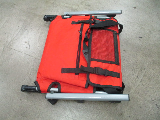 Load image into Gallery viewer, Used Red Folding Stadium Seat (Heavy Wear)

