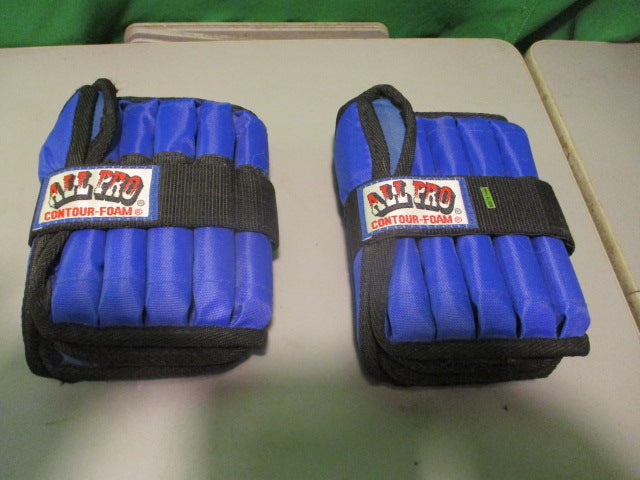Load image into Gallery viewer, Used All Pro Contour Foam 10lb Adjustable ANKLE WEIGHT SET 5lbs Each
