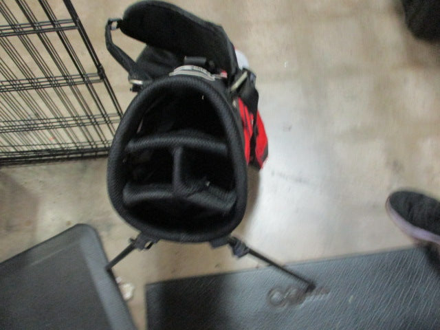 Load image into Gallery viewer, Used Tour X Jr Stand Golf Bag Red/Black
