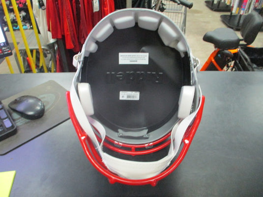 Used New England Patriots Riddell Speed Replica Helmet In Box Small Tear Inside