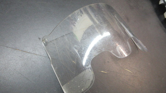 Used Clear Football Helmet Visor