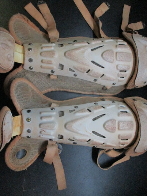 Used Rawlings Catchers Shin Guards - Size Youth