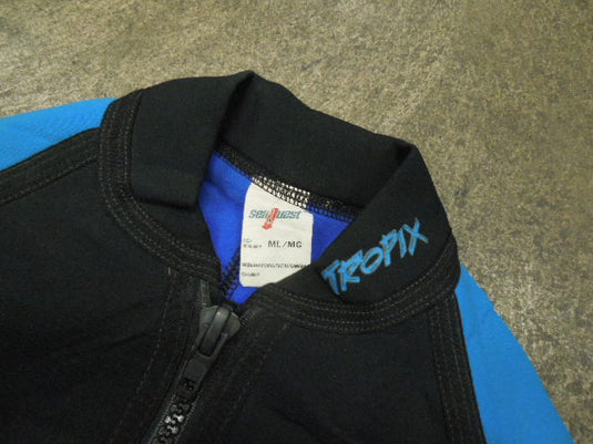 Used Seaquest Tropix Shorty Wet Suit Size ML
