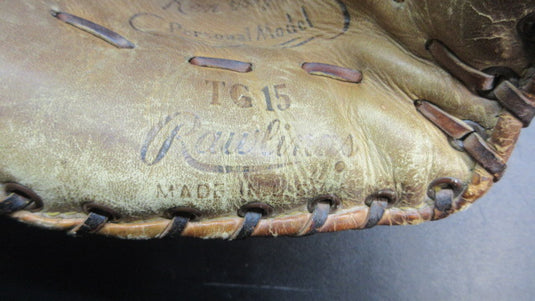 Used Vintage Rawlings Heart of the Hide TG15 Ken Boyer Leather Baseball Glove