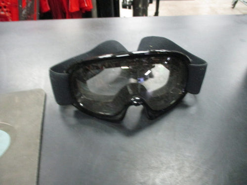 Used Youth Black Motorcross Goggles